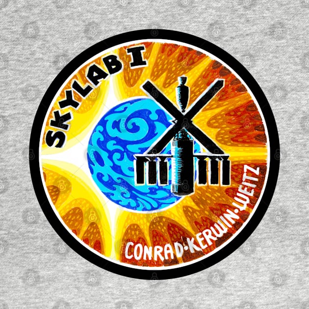 Skylab 1 NASA Mission Crew Patch by jutulen